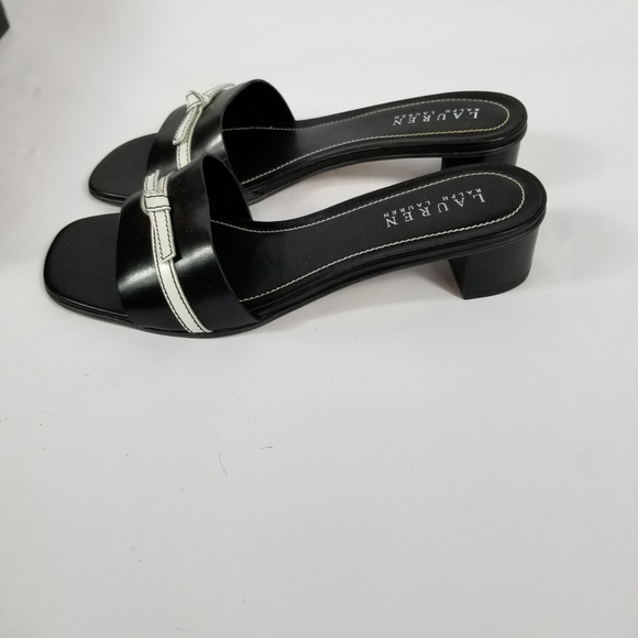 Ralph Lauren slipon with heel 7B - Picture 2 of 5